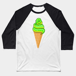 Lime Ice cream Baseball T-Shirt